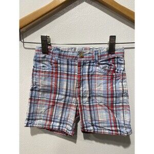 Janie and Jack Shorts Boys 2T Plaid Preppy Adjustable Waist